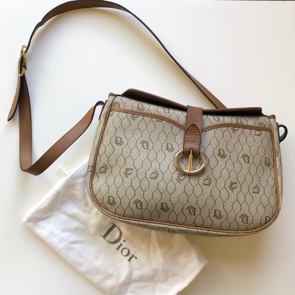 Auth Dior Honeycomb Bag